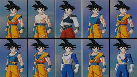 clone clothes dbzf|dbfz dragon ball mods.